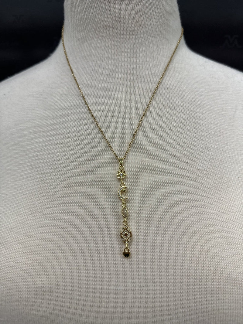 chain of charms - Chandeliers Boutique ny