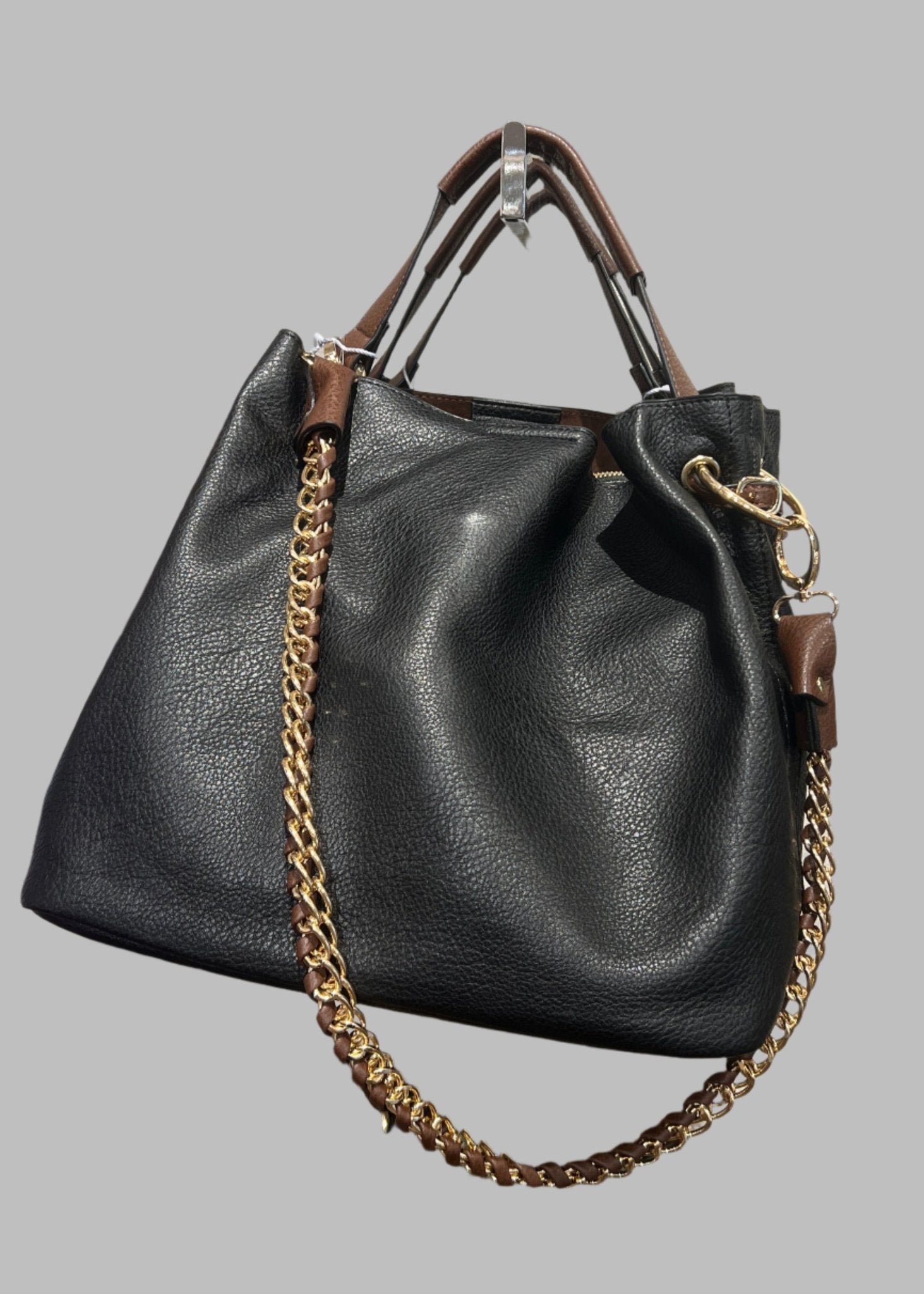 Chain Strap Bolo Bag - Chandeliers Boutique ny