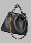 Chain Strap Bolo Bag - Chandeliers Boutique ny