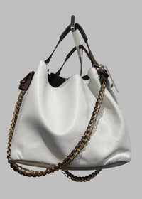 Chain Strap Bolo Bag - Chandeliers Boutique ny