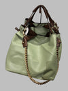 Chain Strap Bolo Bag - Chandeliers Boutique ny