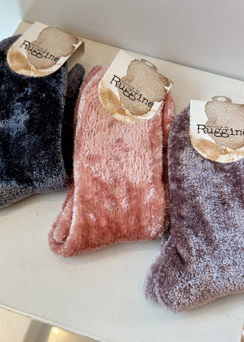 Chenille Socks - Chandeliers Boutique ny