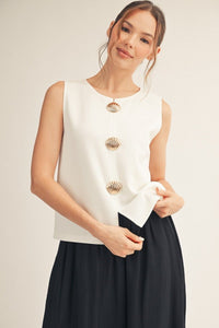 Clamshell Top - Chandeliers Boutique ny