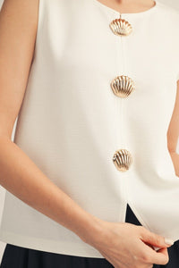 Clamshell Top - Chandeliers Boutique ny