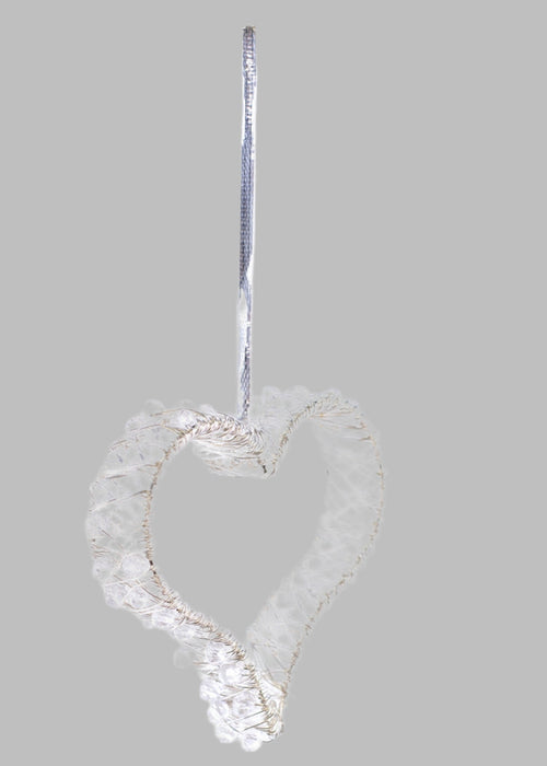 Crystal Heart Ornie - Chandeliers Boutique ny