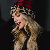 Leopard Beanie Hat