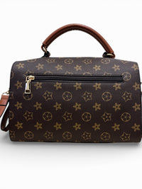 Diamond print Satchel Bag - Chandeliers Boutique ny