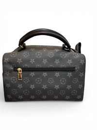 Diamond print Satchel Bag - Chandeliers Boutique ny