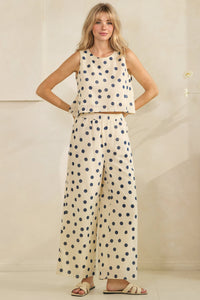 Ocean Breeze Polka Dot Pant