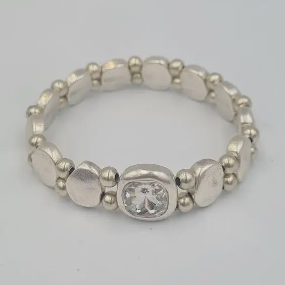 Elemental One Stone Link Bracelet - Chandeliers Boutique ny