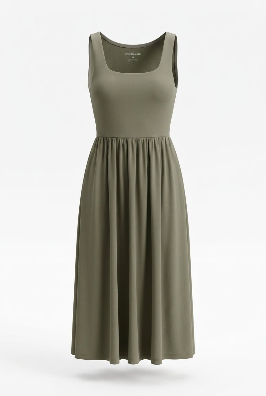 Empire Waist Sleeveless Dress - Chandeliers Boutique ny