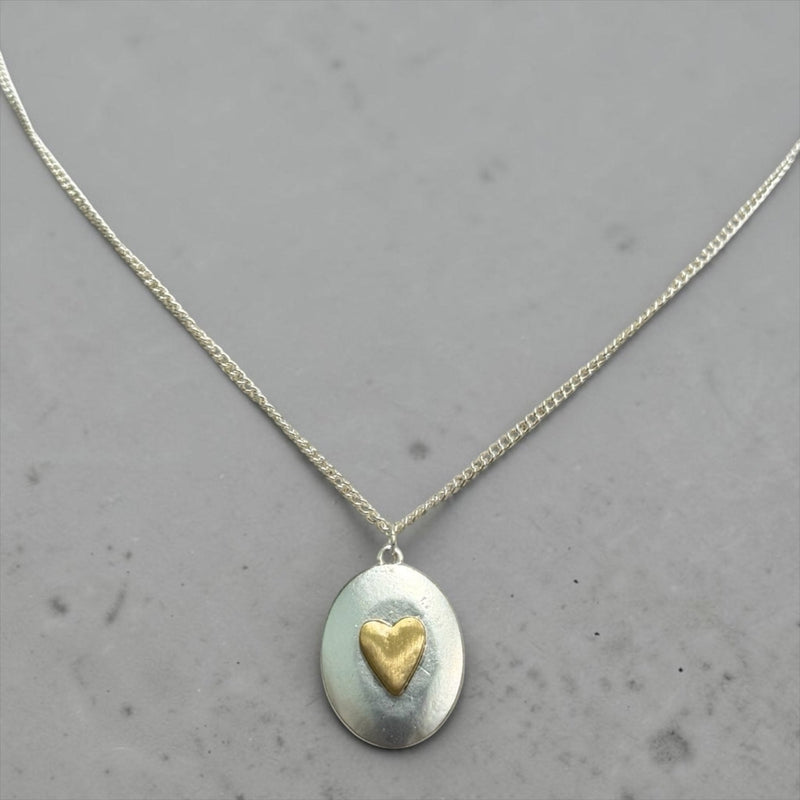Evie Heart Necklace - Chandeliers Boutique ny
