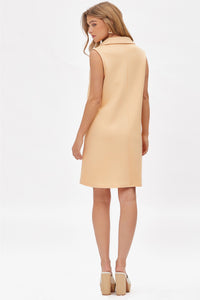 Collared Scuba Modal A-Line Dress