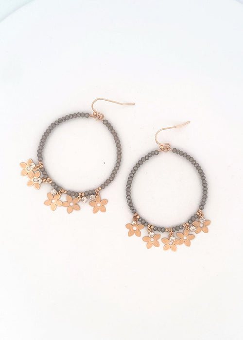 Flirty Flowers Earring - Chandeliers Boutique ny