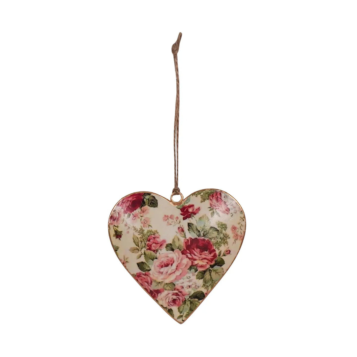 Floral Metal Heart - Chandeliers Boutique ny