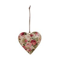 Floral Metal Heart - Chandeliers Boutique ny