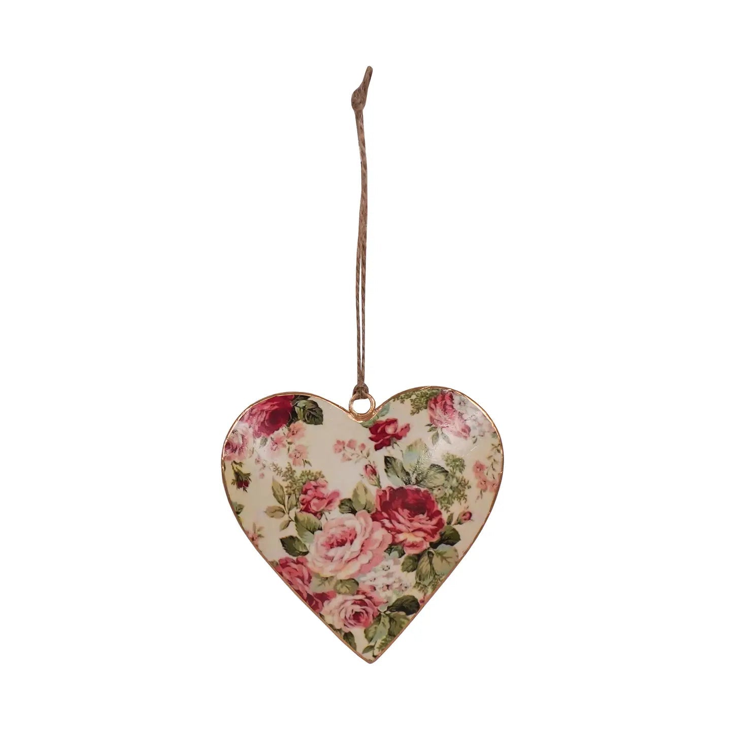 Floral Metal Heart - Chandeliers Boutique ny