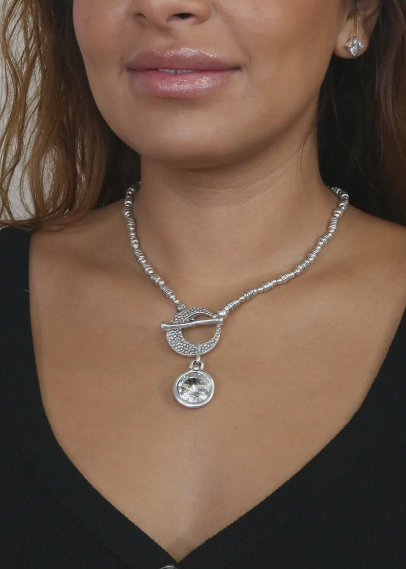 Full Moon Necklace - Chandeliers Boutique ny