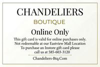 Gift card information image with in-store purchase phone number