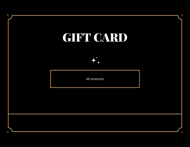 Gift Cards / All Denominations - Chandeliers Boutique ny