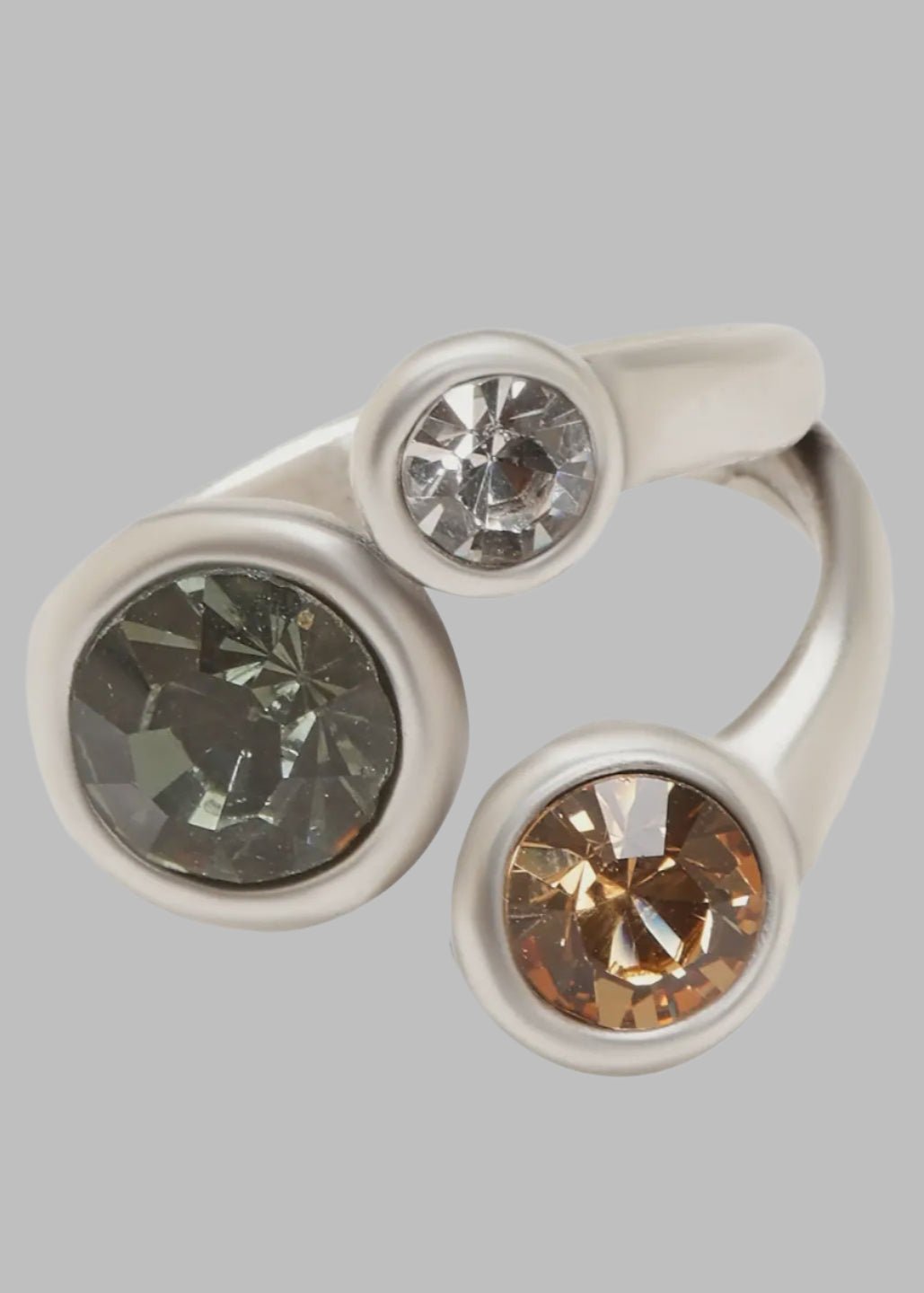 Handmade Brass Ring in Silver Plated - Chandeliers Boutique ny