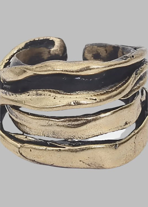 Handmade Bronze Ring New - Chandeliers Boutique ny