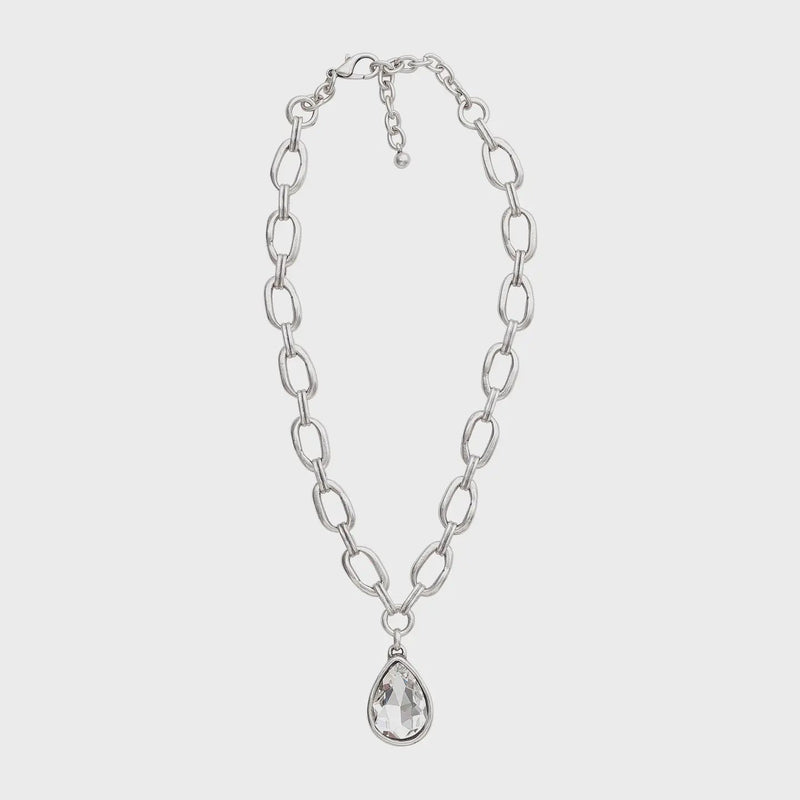 Handmade Queen Drop Crystal Necklace - Chandeliers Boutique ny