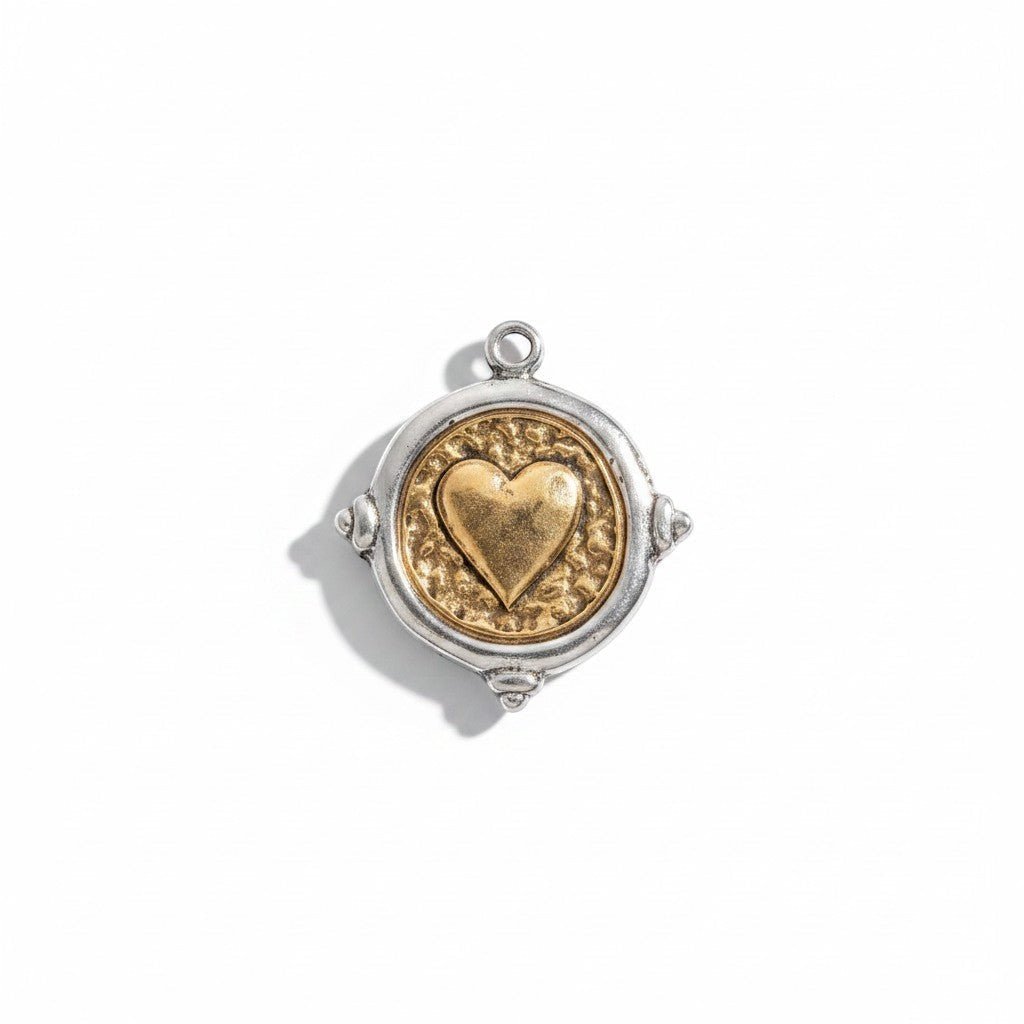Heart Charm /rope bracelet - Chandeliers Boutique ny