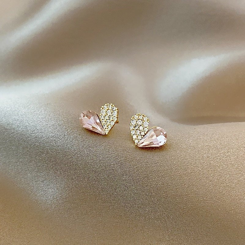 Heartshaped Earrings - Chandeliers Boutique ny