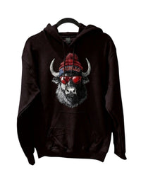 HT Buffalo w/ Hat Hoodie - Chandeliers Boutique ny