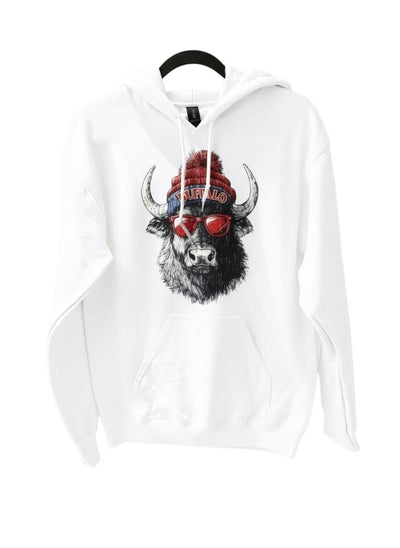 HT Buffalo w/ Hat Hoodie - Chandeliers Boutique ny