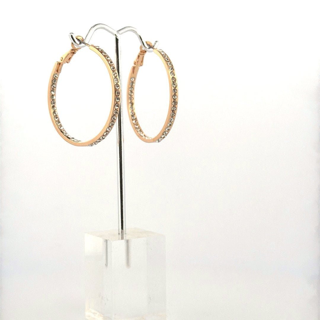 Inside Outside Hoop Large - Chandeliers Boutique ny