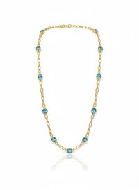 Long Smokey Mountain Necklace - Chandeliers Boutique ny