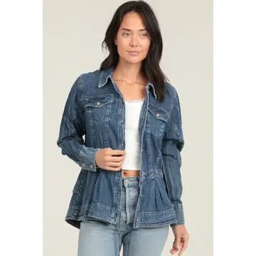 Modern Jean Jacket - Chandeliers Boutique ny