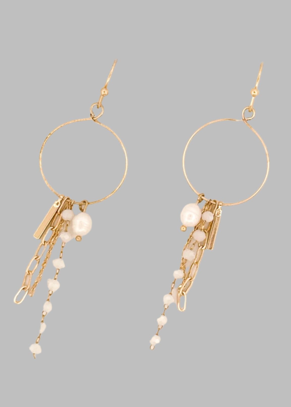 Mountain Charm Earrings - Chandeliers Boutique ny
