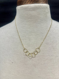 multiple circle necklace - Chandeliers Boutique ny
