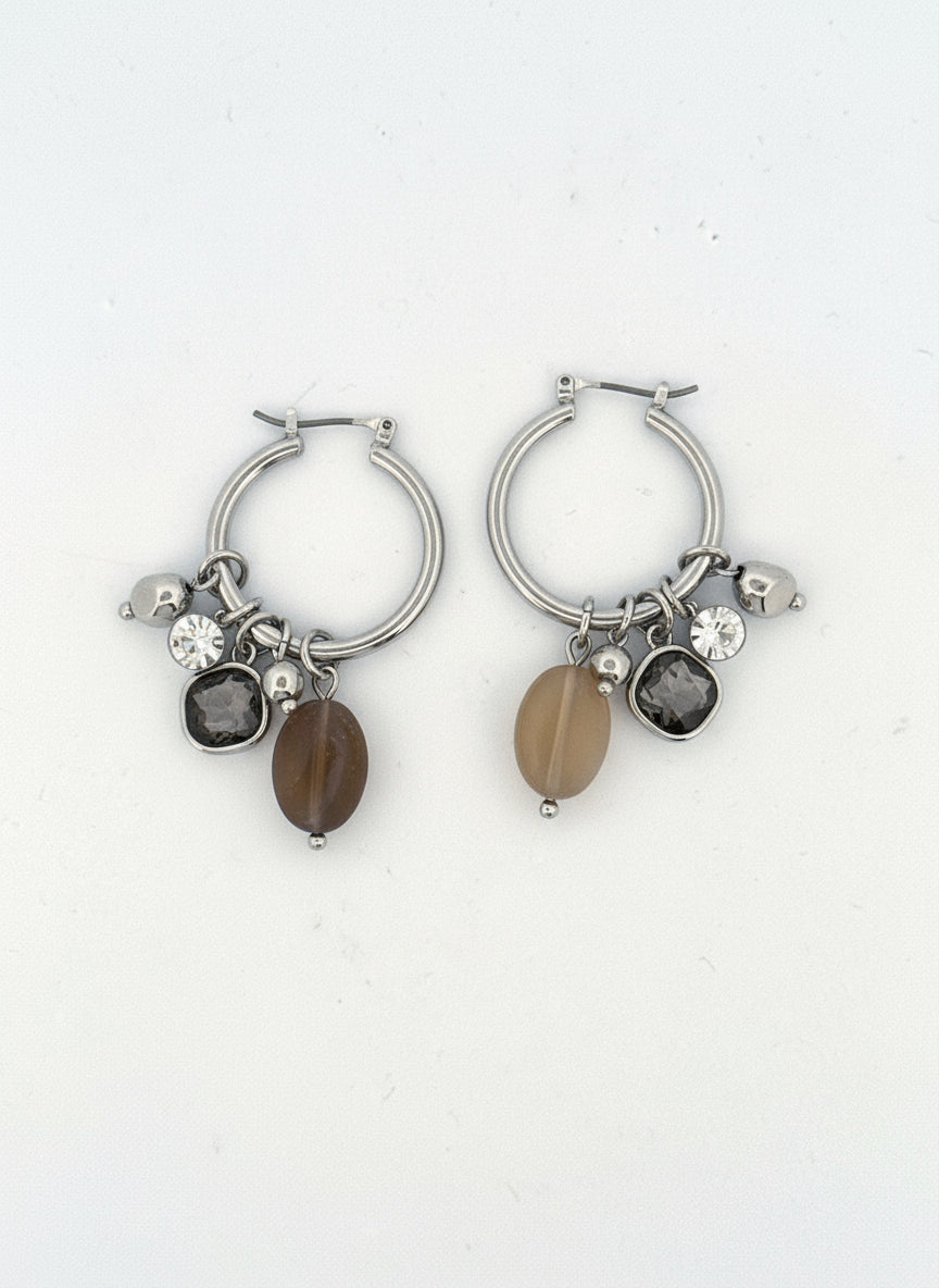 My mountain charming Earring - Chandeliers Boutique ny