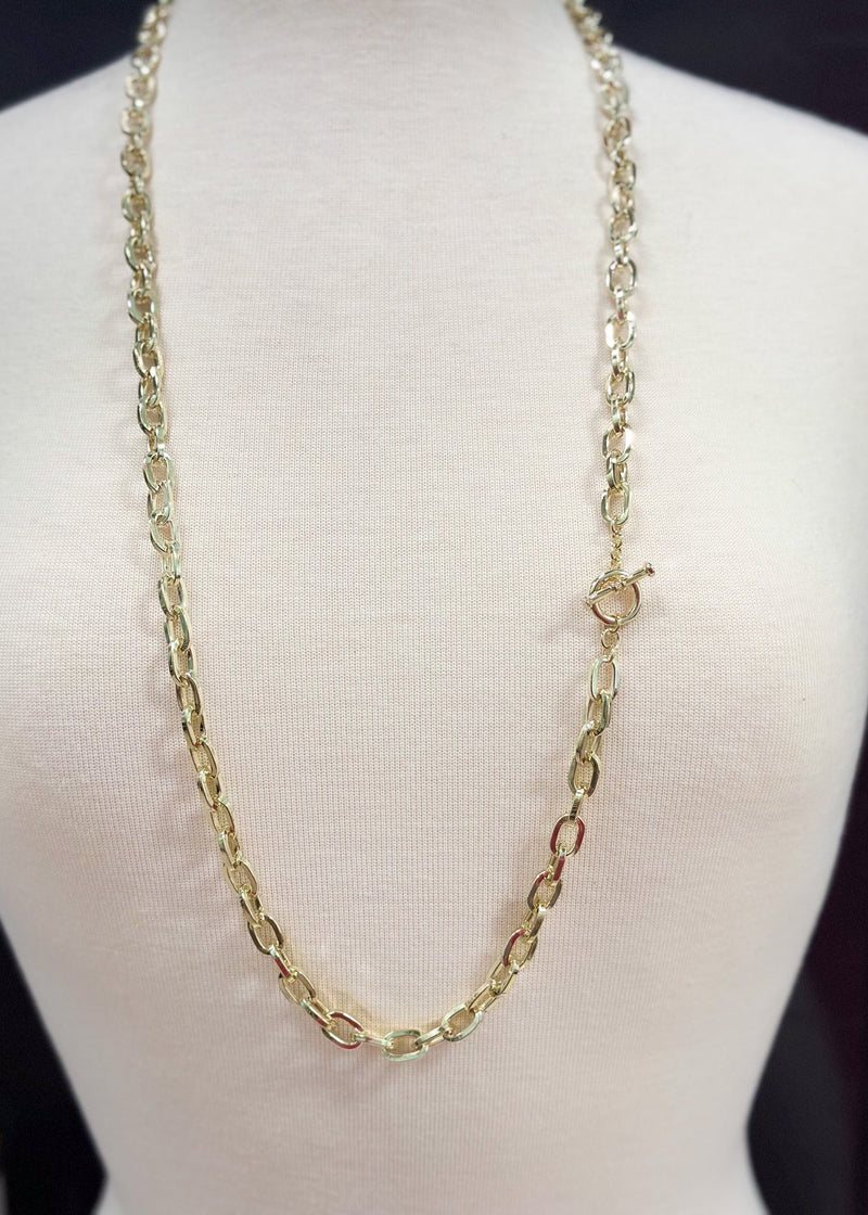 Paper Clip Chain 36" - Chandeliers Boutique ny