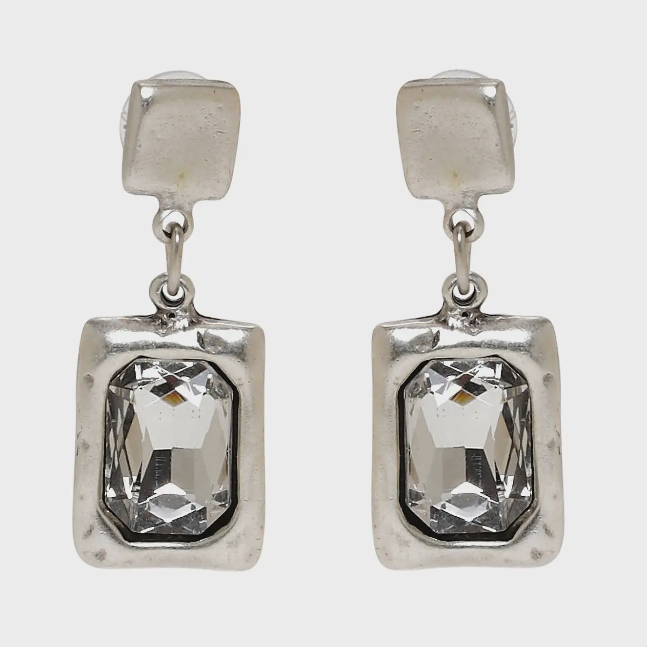 Pewter Earring - Chandeliers Boutique ny
