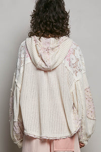 Pink Lady Lace Cardi - Chandeliers Boutique ny