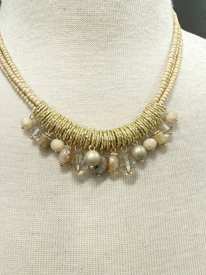Pretty Desert Storm Necklace - Chandeliers Boutique ny