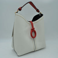 Red Bucket Bag - Chandeliers Boutique ny