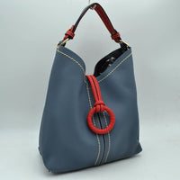 Red Bucket Bag - Chandeliers Boutique ny