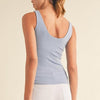 Reversible V or U Neckline Seamless Tank - Chandeliers Boutique ny