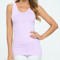 Reversible V or U Neckline Seamless Tank - Chandeliers Boutique ny