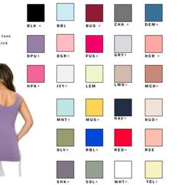 Reversible V or U Neckline Seamless Tank - Chandeliers Boutique ny