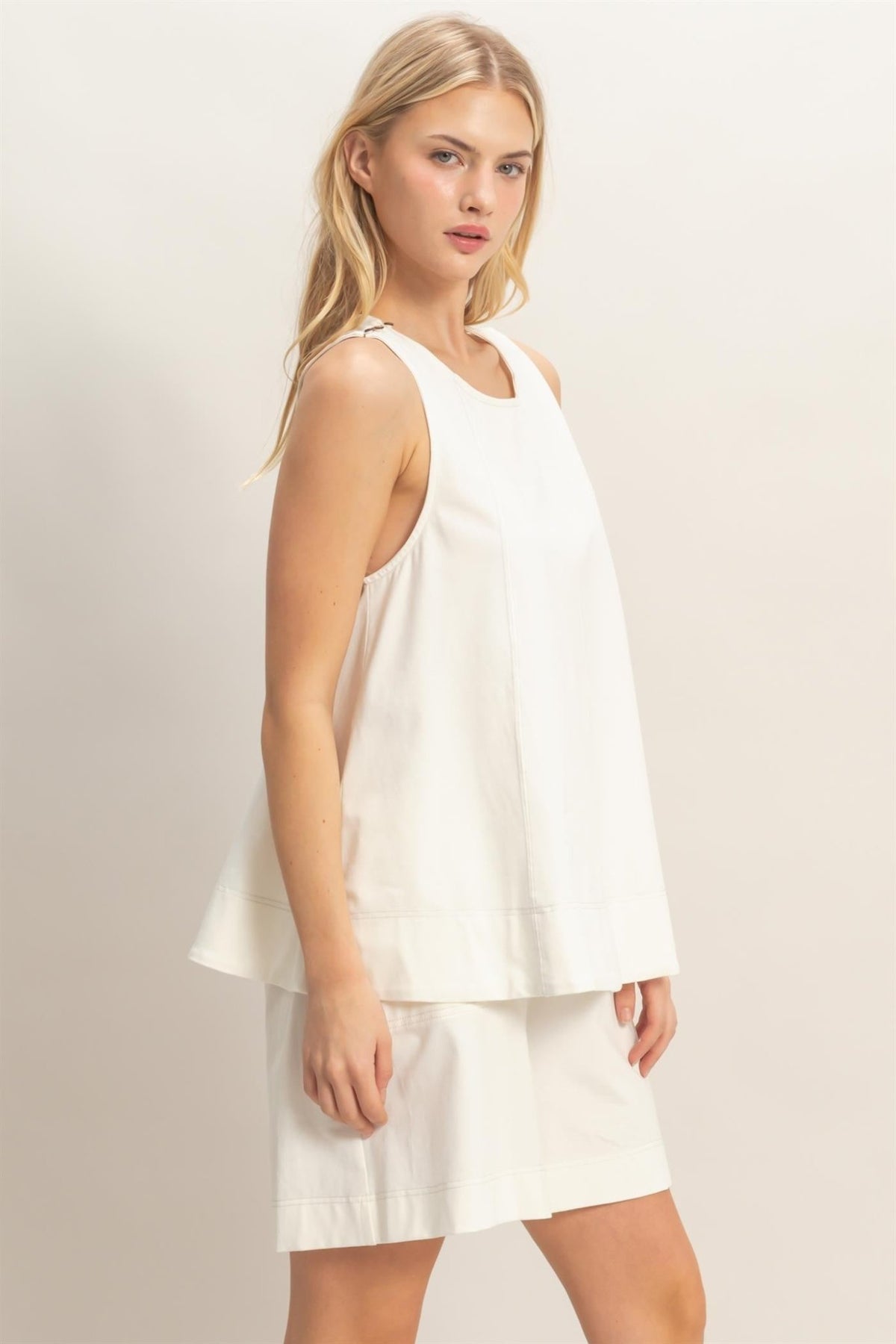 Sleeveless A - line Top - Chandeliers Boutique ny