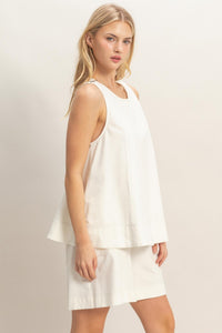 Sleeveless A - line Top - Chandeliers Boutique ny