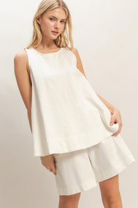 Sleeveless A - line Top - Chandeliers Boutique ny