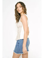 Smocked Tank Top - Chandeliers Boutique ny